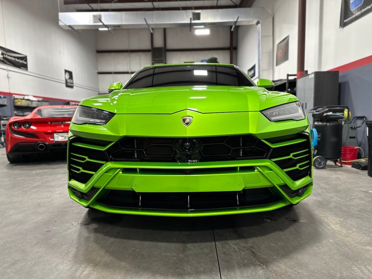 Green 2021 Lamborghini Urus PPF